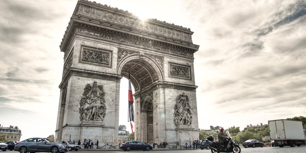 París en dos días - Arco del Triunfo